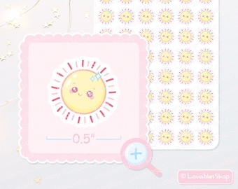 Sun Planner Stickers