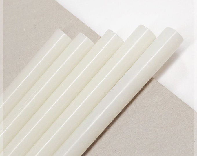 Vellum Glue Gun Sealing Wax Sticks / For Standard Sized Glue Gun / Translucent