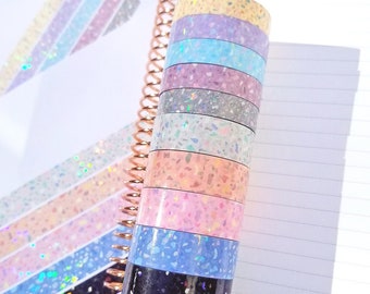 Terrazzo *Iridescent Holo Overlay Washi Tapes*
