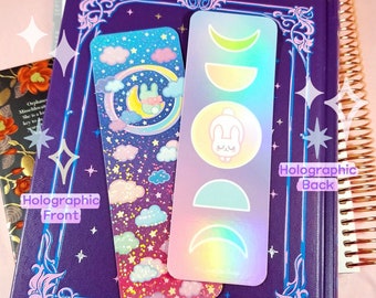 Moon Bunny Bookmark