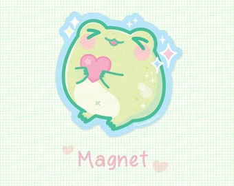 Froggy Vinyl Magnet