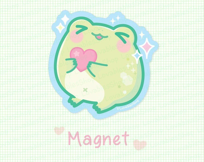 Froggy Vinyl Magnet