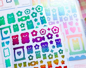 Gummy Friends Vinyl Sticker Sheet