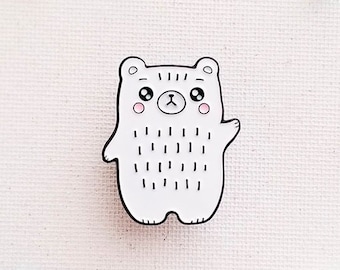 Polar Bear Enamel Pin
