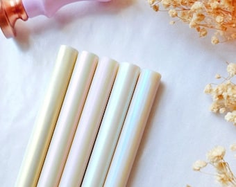 Iridescent Glue Gun Sealing Wax Sticks / For Standard Sized Glue Gun /Gold, Red, Green, Purple and Blue