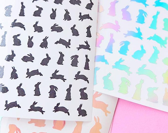 Bunny Vinyl Sticker Sheet