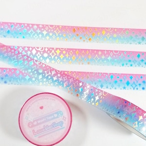 Purple Pink Holographic Tape 