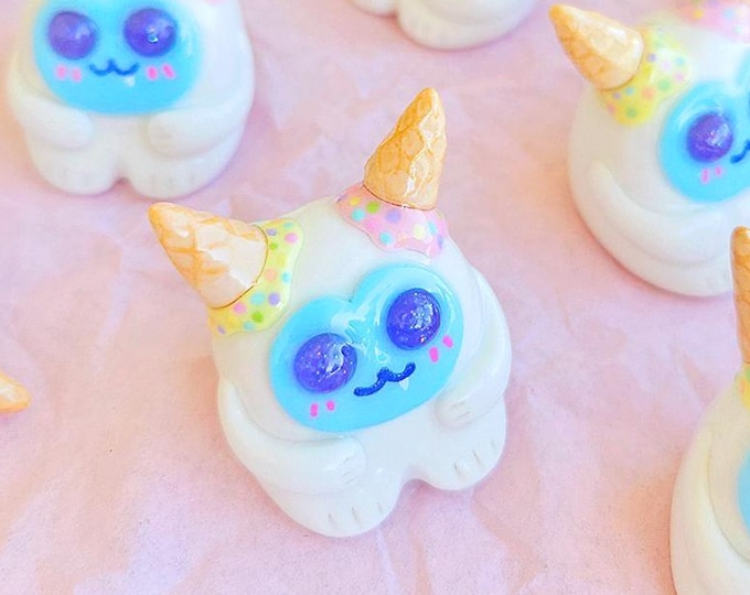 Sweet Baby Yeti – Handmade Cryptid Desk Friend (Limited Edition)