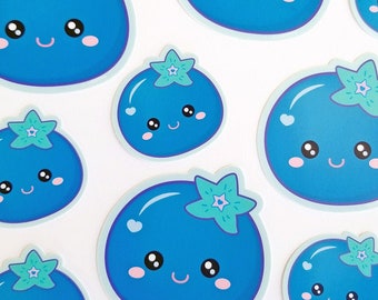Super Blueberry Vinyl Sticker