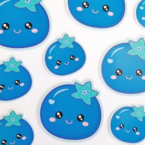 Super Blueberry Vinyl Sticker