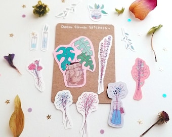 Decor Flower Stickers