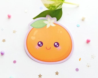 Tangy Clementine Vinyl Sticker
