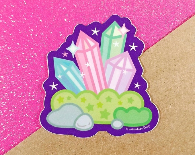 Crystal Vinyl Sticker