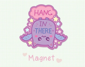 Bat Vinyl Magnet
