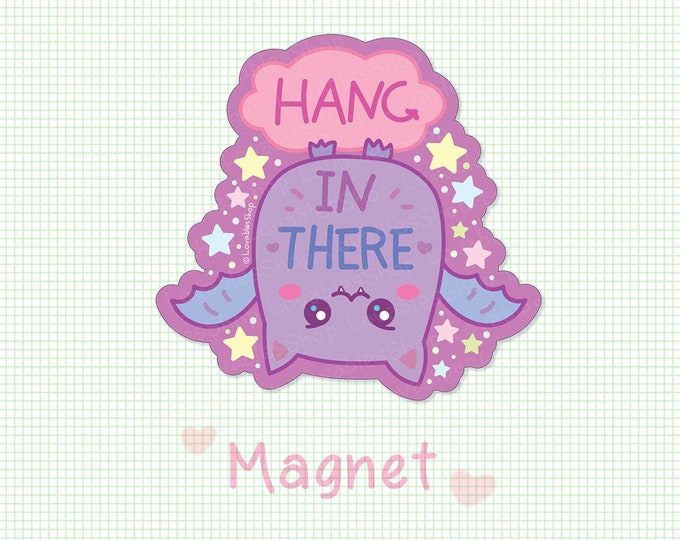 Bat Vinyl Magnet