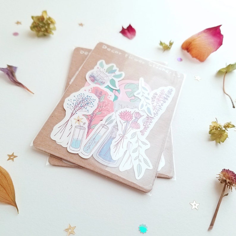 Decor Flower Stickers image 6