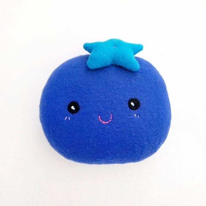 Super Blueberry Plush Etsy