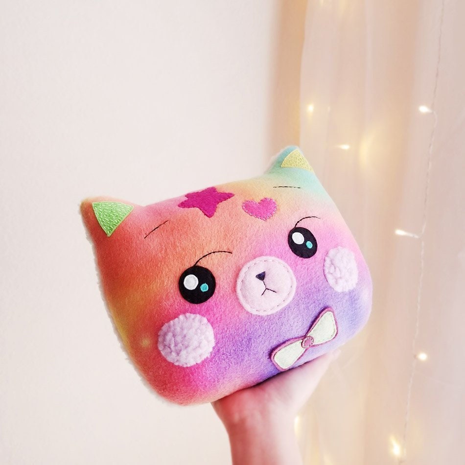 Cotton Candy Cat Etsy