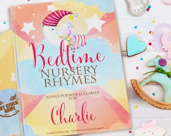 Bedtime Nursery Rhymes And Personalised Poems Book