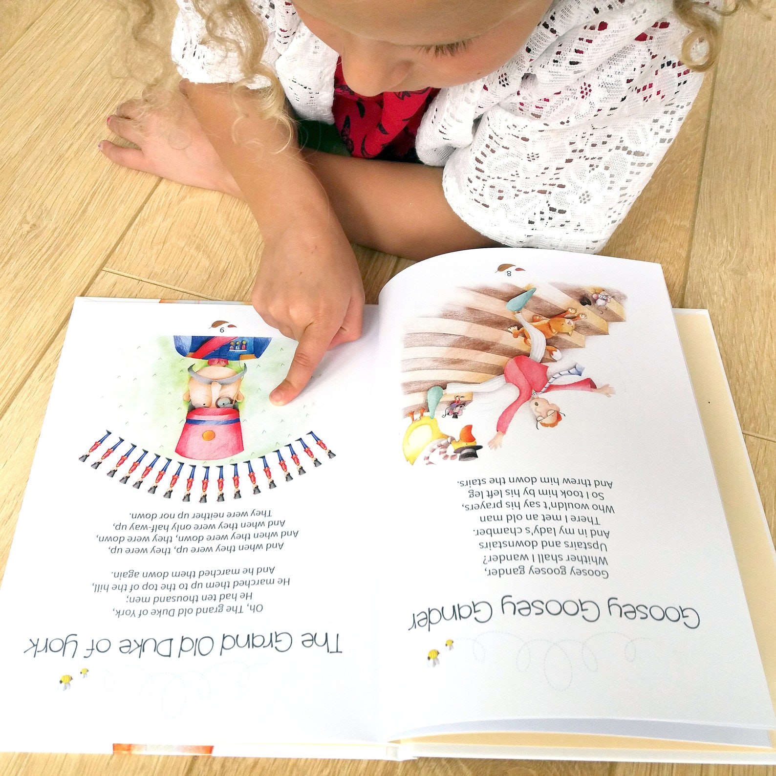 Personalised Nursery Rhyme & Poems Keepsake Book for Newborns Etsy