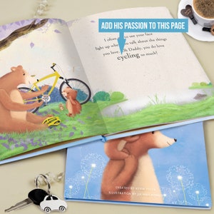 Personalised Daddy Book 'Because Of You' immagine 6