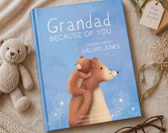 Libro personalizado para el abuelo "Por ti"