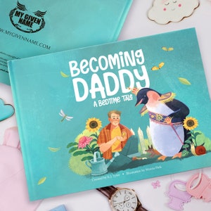 Personalised 'Becoming Daddy' Keepsake Book