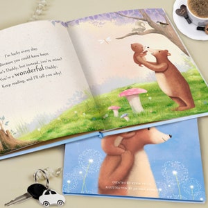 Personalised Daddy Book 'Because Of You' image 3