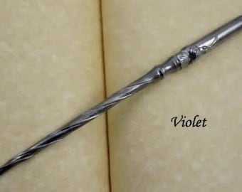 Potier d'Etain Vintage Mould Violet Calligraphy Pen