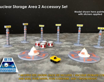 Space 1999 Area 2 Diorama Set - Konami Scale