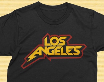Los Angeles Metal shirt - LA tshirt - Metal tee - retro shirt - 80s tee - Vintage Los Angeles - Old School LA -