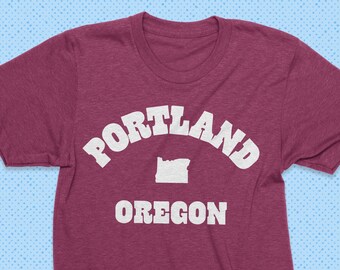 Portland Oregon shirt - Vintage style Portland tshirt - PDX t-shirt - Portland Gift - Oregon tee - Portland Home Tee