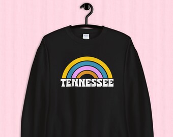 Tennessee Sweatshirt: Vintage Style TN Crewneck