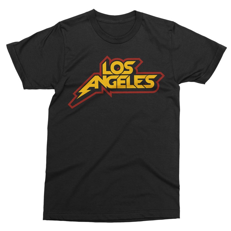 Los Angeles Metal Shirt LA Tshirt Metal Tee Retro Shirt - Etsy