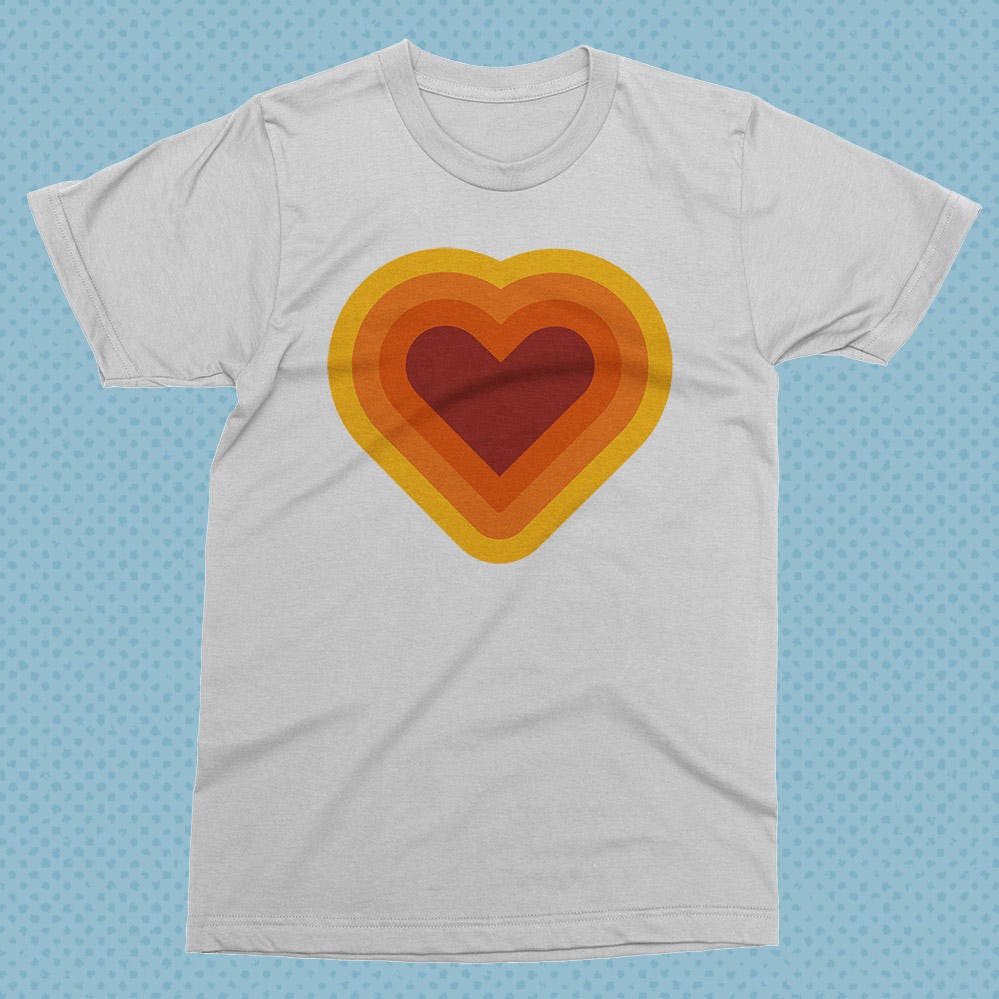 T Shirt Vintage Style Clothing Retro 