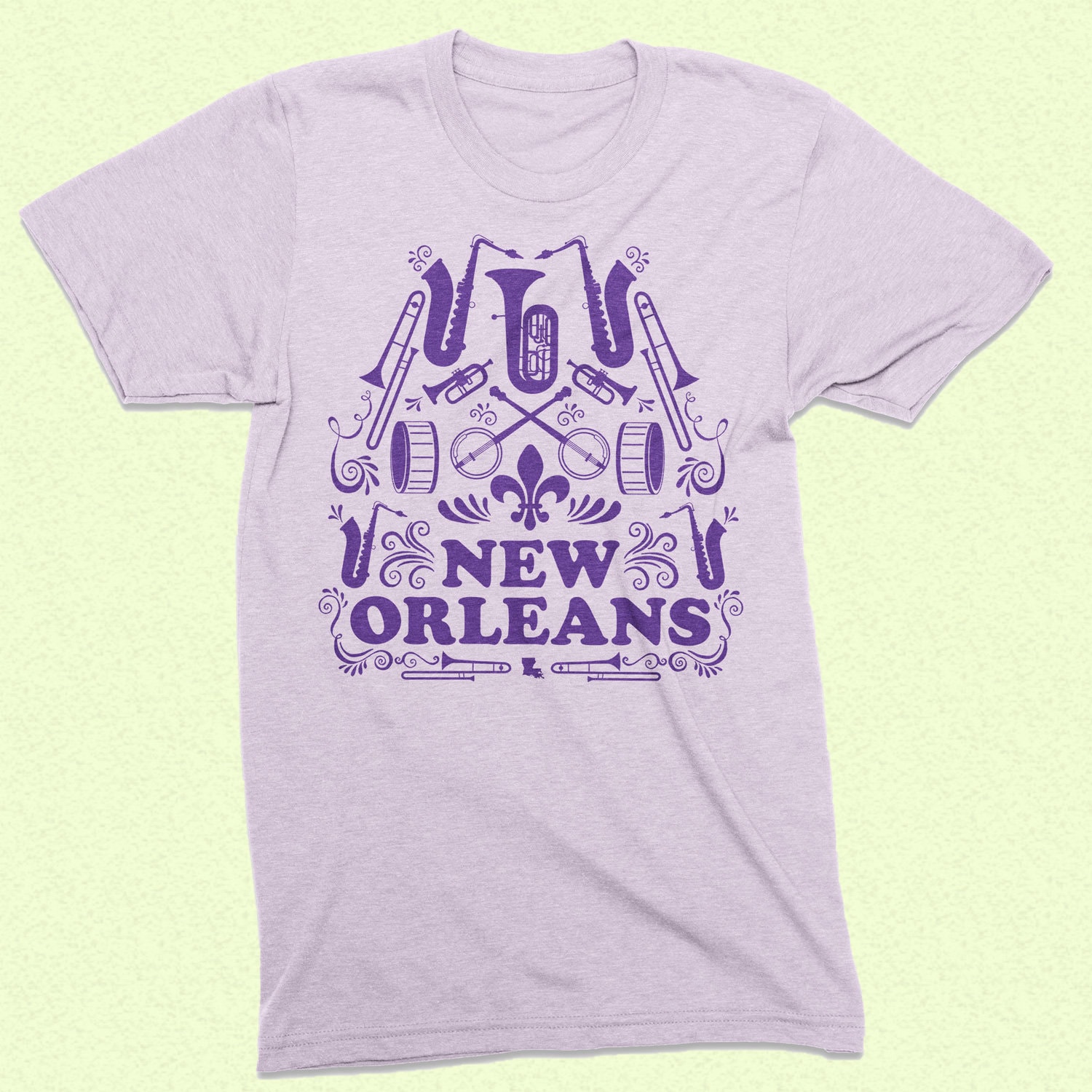 Custom Classic Retro Vintage New Orleans Louisiana Big Easy Nola T Shirt  Classic T-shirt By Cm-arts - Artistshot