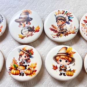 Thanksgiving Honey cookie set/ gingerbread cookie.