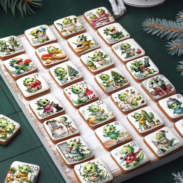 Dragon Advent Calendar Etsy