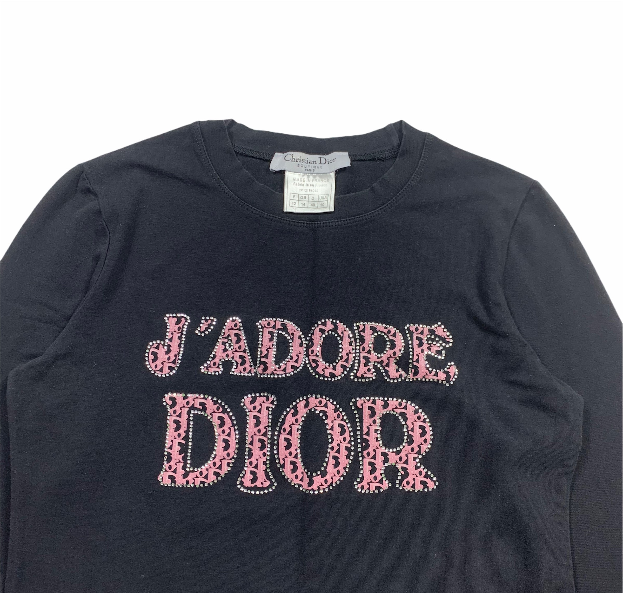 J'ADORE DIOR Long Sleeve - Etsy