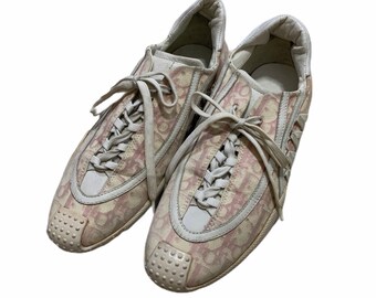 Christian Dior d-connect dames sneakers wit/roze vind je in Sneakerstad