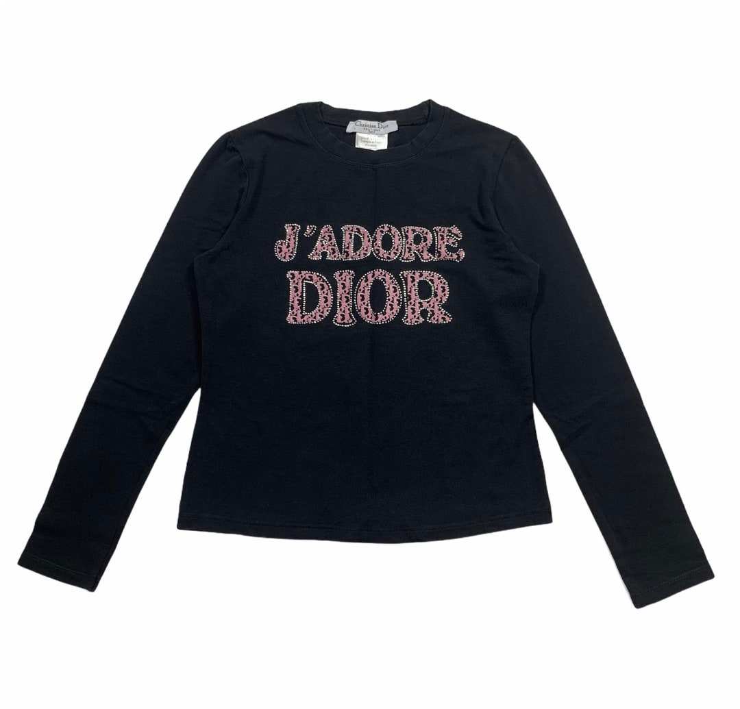 J'ADIOR  dior ロンT Tシャツ J'ADORE DIOR Long Sleeve - Etsy
