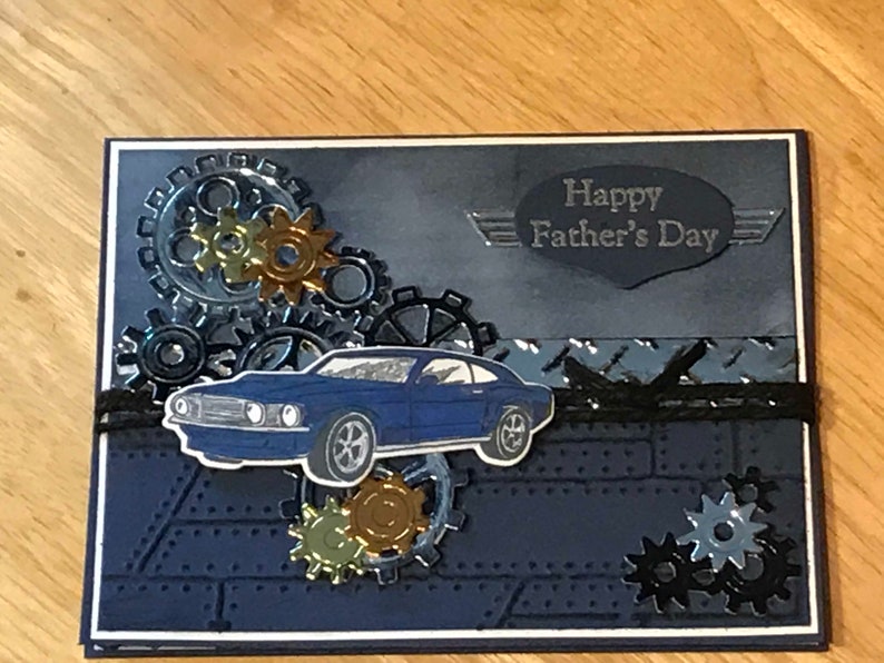 Birthday Card Car Birthday Card Father's Day Card Car | Etsy