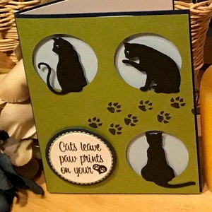 Cat sympathy card