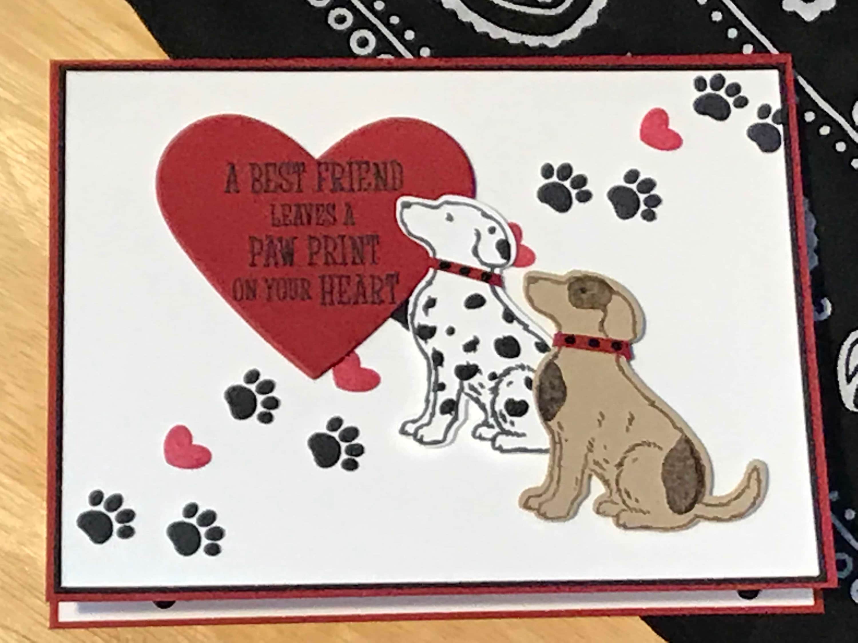 Dog Sympathy Card Loss of a Dog Card Pet Sympathy Card Loss Etsy