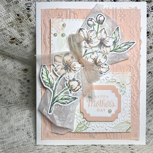 Shabby Chic Muttertags- oder Geburtstagskarte