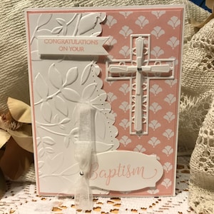 Carte de baptême, Félicitations pour votre baptême, carte de baptême fille, carte de baptême garçon, carte de baptême