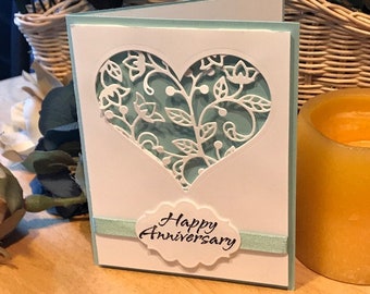 Fancy Happy Anniversary card