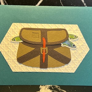 Carte contextuelle Boîte à articles de pêche