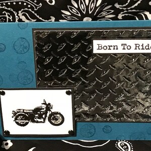 Nato per guidare la carta della moto, la carta di compleanno della moto, la carta di pensionamento della moto, la nuova carta della moto,