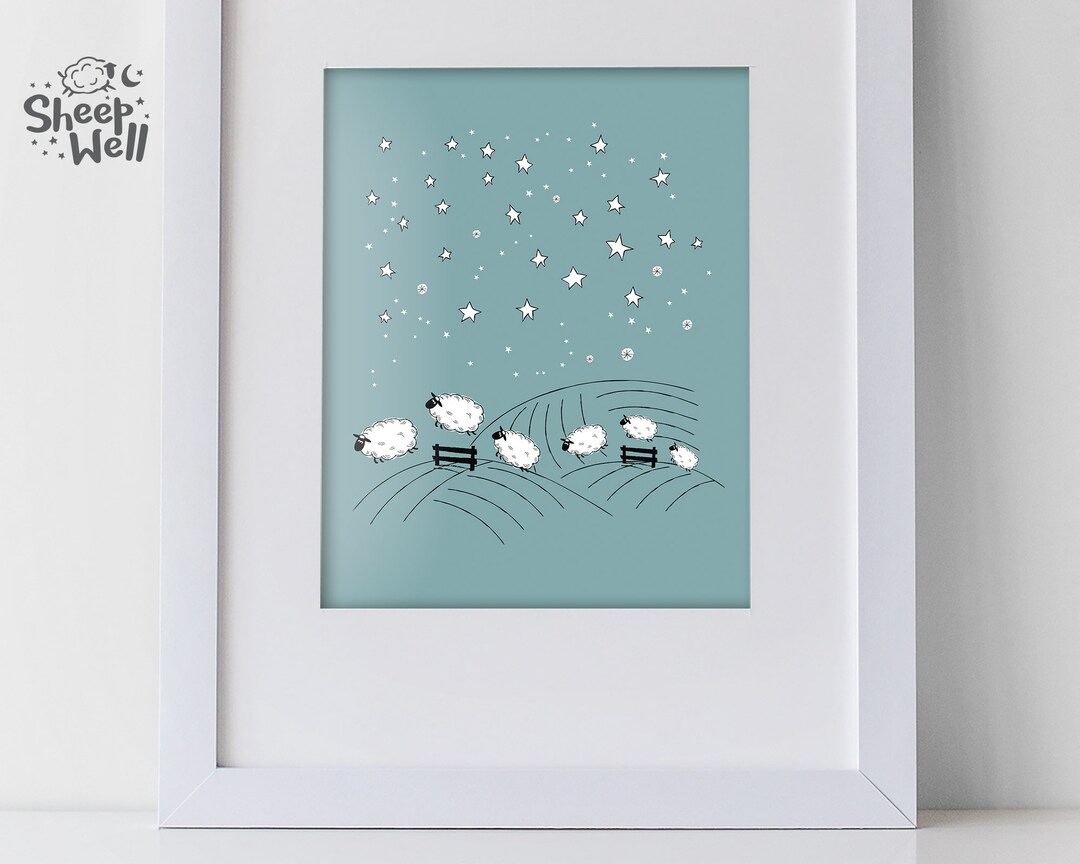 Sheep 33, Printable Sheep Nursery Prints, Nursery Sheep Prints, Nursery ...